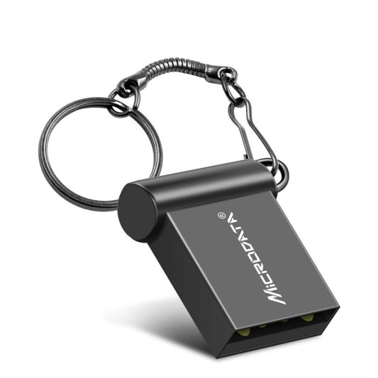 MiCRODATA 4GB USB 2.0 Computer and Car Two-use Mini Metal U Disk (Black) by MiCRODATA