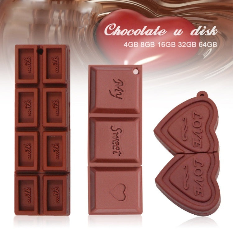 MicroDrive 16GB USB 2.0 Creative Chocolate USB Flash Drive by MicroDrive