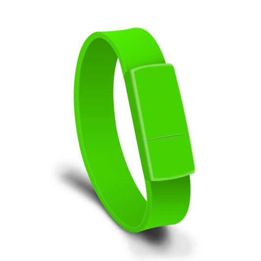 MicroDrive 8GB USB 2.0 Fashion Bracelet Wristband U Disk (Green) by MicroDrive