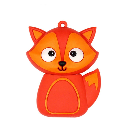 MicroDrive 4GB USB 2.0 Creative Cute Fox U Disk by MicroDrive