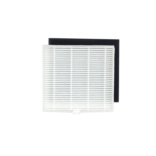 XI273 1 Pair I258 Side Brush + 2 PCS I206 Filter + I262 Cleaning Rag for ILIFE V8S by buy2fix