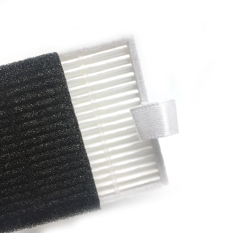 XI294 1 Pair K614 Side Brushes + 3 PCS K636 Rags + 3 PCS I207 Filters for ILIFE A4 / T4 by buy2fix