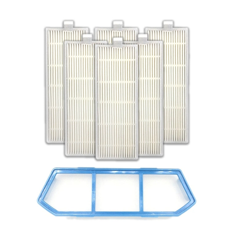 XI226 I205 Primary Filter + 6 PCS I207 Filters for ILIFE A4 / A4S / A6 - Consumer Electronics by buy2fix | Online Shopping UK | buy2fix