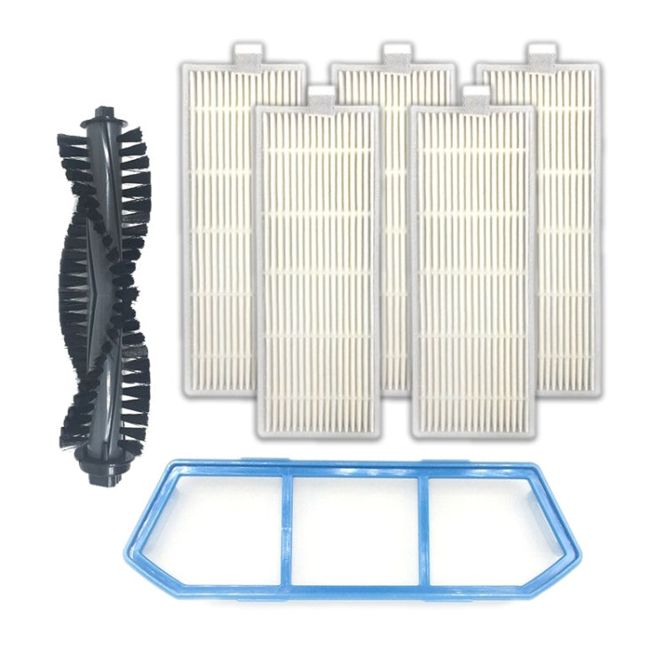 XI231 I205 Primary Filter + 5 PCS I207 Filter + I203 Main Brush Set for ILIFE A4S - For ILIFE Accessories by buy2fix | Online Shopping UK | buy2fix
