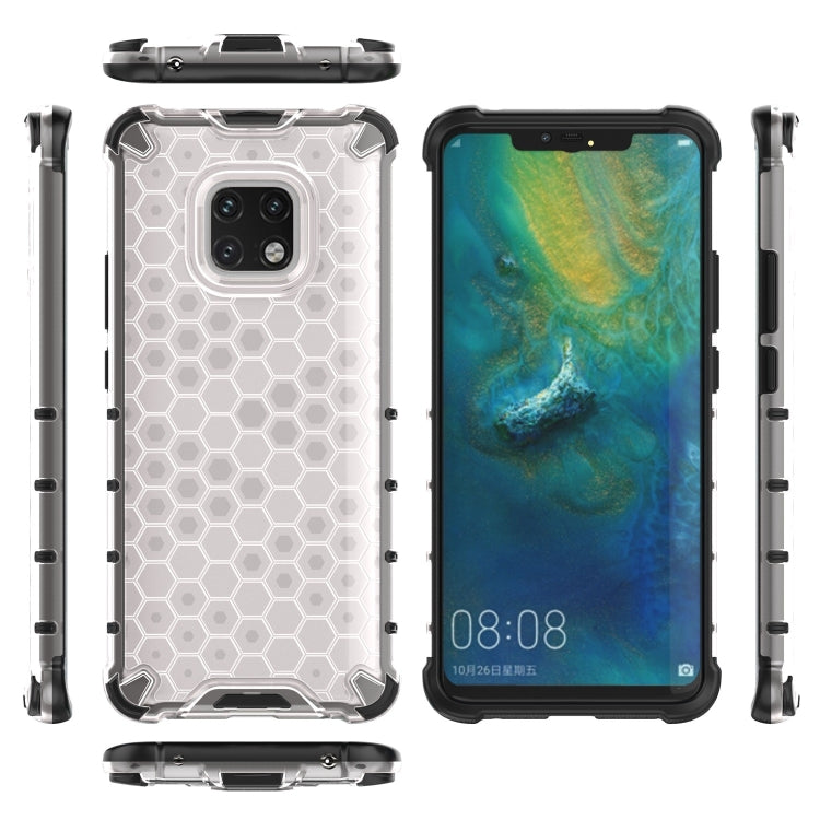 Shockproof Honeycomb PC + TPU Case for Huawei Mate 20 Pro (Transparent) by buy2fix