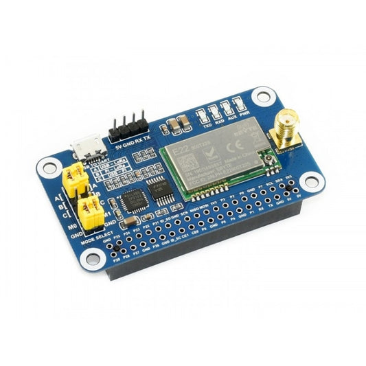 Waveshare SX1262 LoRa HAT 915MHz Frequency Band for Raspberry Pi, Applicable for America / Oceania / Asia by Waveshare