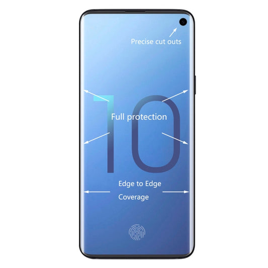 ENKAY Hat-prince 3D Full Screen PET Curved Hot Bending HD Screen Protector Film for Galaxy S10 by ENKAY