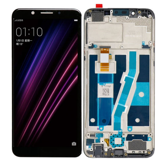 TFT LCD Screen for OPPO A1, with Frame with Digitizer Full Assembly - LCD Screen by buy2fix | Online Shopping UK | buy2fix