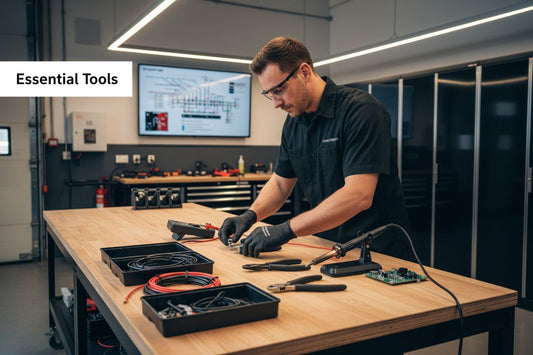 automotive electronics tools setup