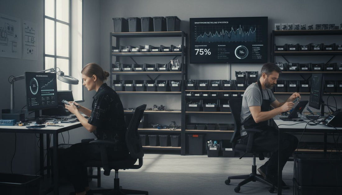 smartphone recycling workshop