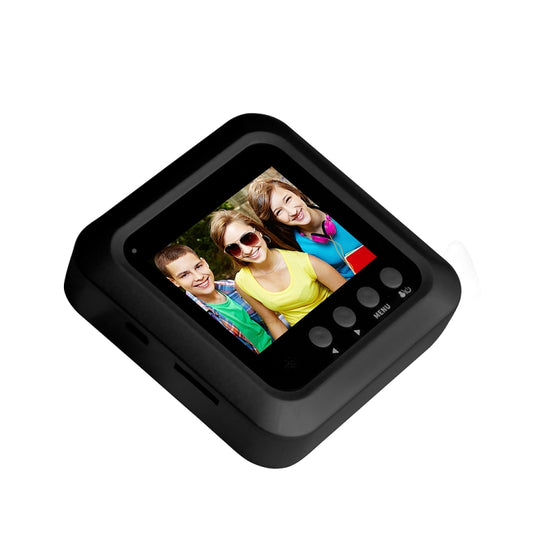 W5 2.4 inch Screen 2.0MP Security Camera No Disturb Peephole Viewer Doorbell, Support TF Card / Night Vision / Video Recording(Black) - Video DoorBell by buy2fix | Online Shopping UK | buy2fix