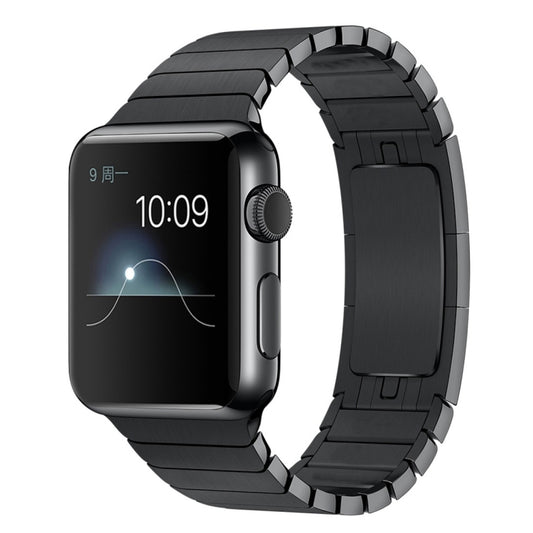 Stainless Steel Watch Band For Apple Watch 38mm (Black) by buy2fix