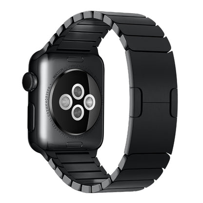 Stainless Steel Watch Band For Apple Watch 38mm (Black) by buy2fix