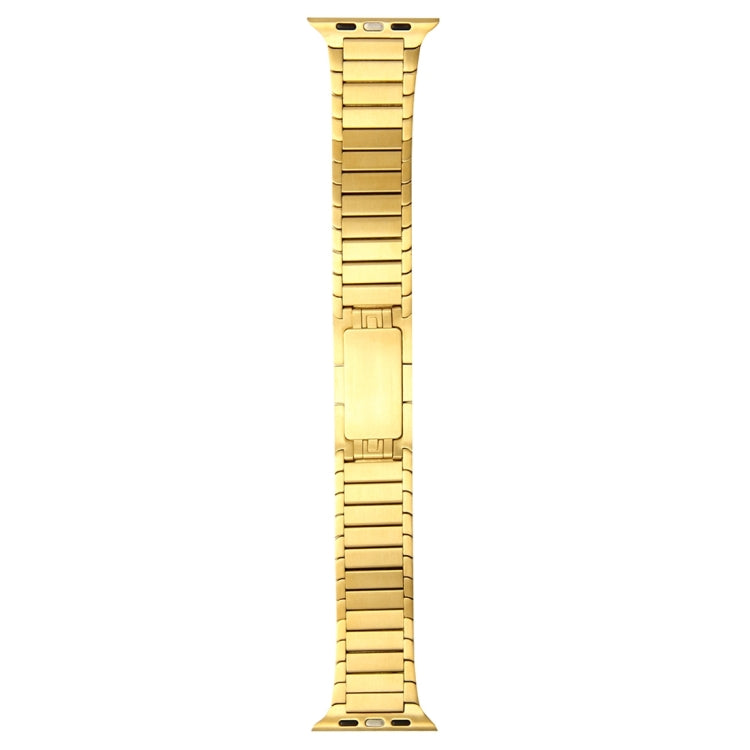 Stainless Steel Watch Band For Apple Watch 38mm (Gold) by buy2fix