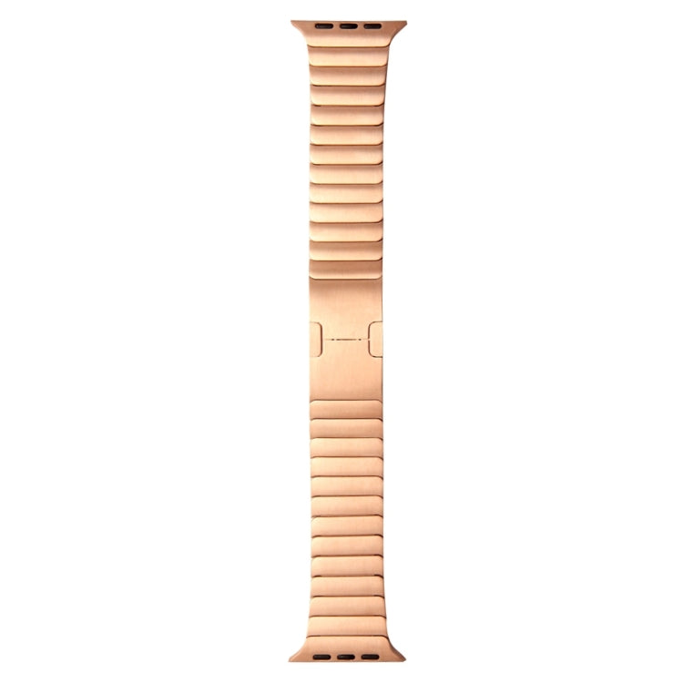 For Apple Watch 38mm Stainless Steel Watch Band(Rose Gold) by buy2fix