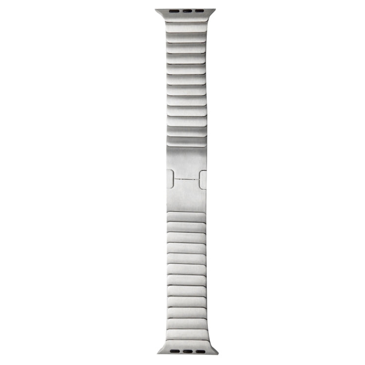 For Apple Watch 42mm Stainless Steel Watch Band(Silver) by buy2fix