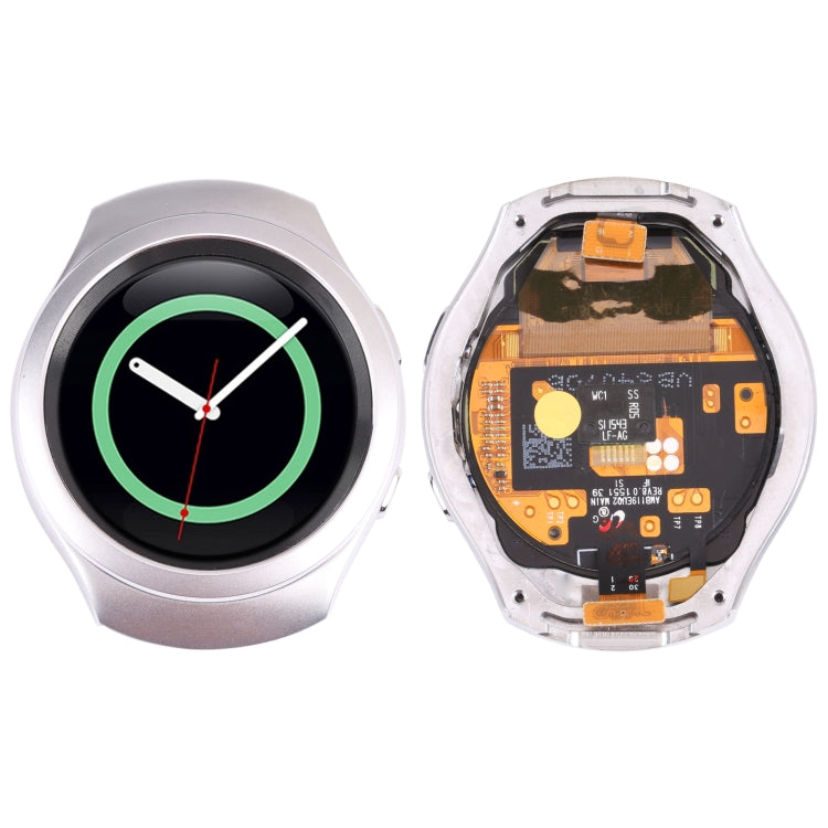 LCD Screen and Digitizer Full Assembly With Frame for Samsung Galaxy Gear S2 SM-R720(White) - LCD Related Parts by buy2fix | Online Shopping UK | buy2fix