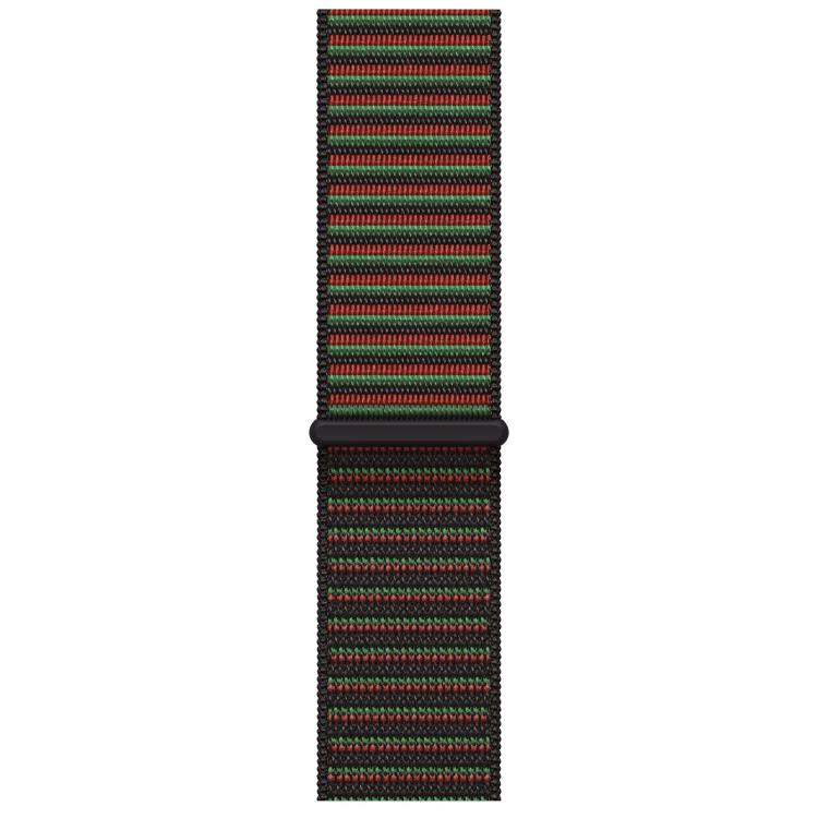 For Apple Watch 46mm / 49mm / 45mm / 44mm Simple Fashion Nylon Watch Band with Magic Stick(Black Unity) - Watch Bands by buy2fix | Online Shopping UK | buy2fix