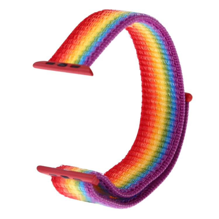 For Apple Watch 46mm / 49mm / 45mm / 44mm Simple Fashion Nylon Watch Band with Magic Stick(Colour) by buy2fix