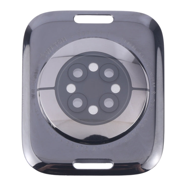 For Apple Watch Series 9 41mm Rear Housing Glass Cover(Black) - Back Cover by buy2fix | Online Shopping UK | buy2fix