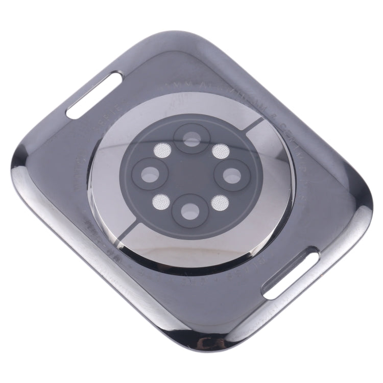 For Apple Watch Series 9 41mm Rear Housing Glass Cover(Black) - Back Cover by buy2fix | Online Shopping UK | buy2fix