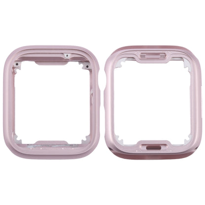 For Apple Watch Series 9 41mm Aluminum Alloy Middle Frame Bezel Plate (Pink) by buy2fix