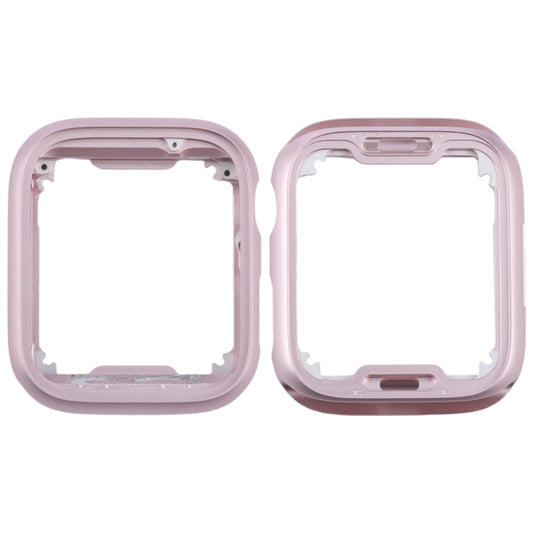 For Apple Watch Series 9 41mm Aluminum Alloy Middle Frame Bezel Plate (Pink) by buy2fix