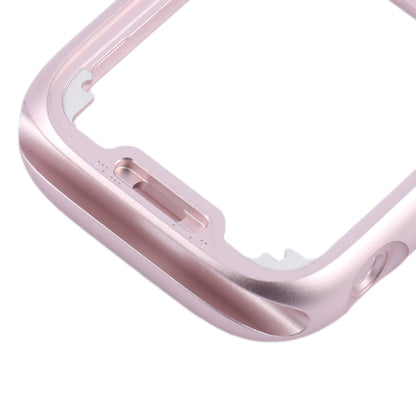For Apple Watch Series 9 41mm Aluminum Alloy Middle Frame Bezel Plate (Pink) by buy2fix