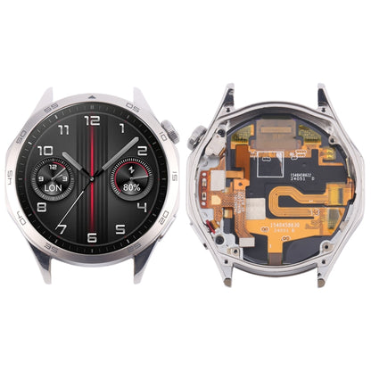 For Huawei Watch GT 4 46mm Original LCD Screen Digitizer Full Assembly With Frame (Silver) - For Huawei by buy2fix | Online Shopping UK | buy2fix