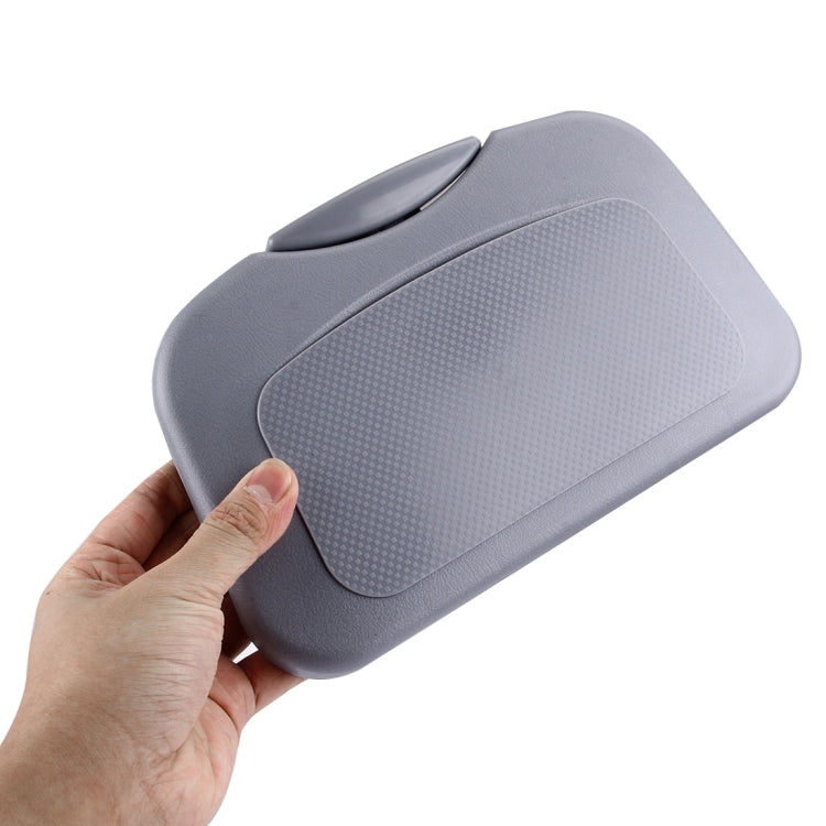 Folding Car Auto Back Seat Table Drink Food Cup Tray Holder Stand Desk (Grey) by buy2fix