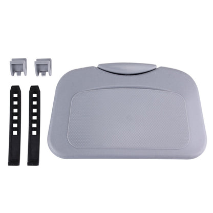 Folding Car Auto Back Seat Table Drink Food Cup Tray Holder Stand Desk (Grey) by buy2fix