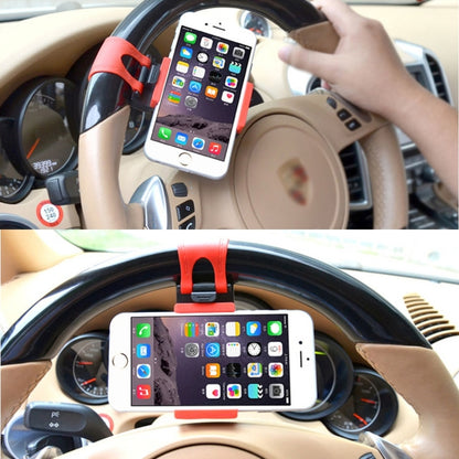 Steering Wheel Bracket Snaps Navigation, For iPhone, Galaxy, Huawei, Xiaomi, LG, HTC and Other Smart Phones by buy2fix