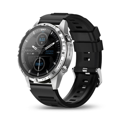 HAMTOD 1.6 inch Waterproof Smart Watch, Support Bluetooth Call / Heart Rate / Blood Oxygen Monitoring / NFC (Black) - Smart Watches by HAMTOD | Online Shopping UK | buy2fix