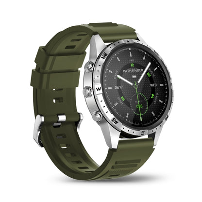 HAMTOD 1.6 inch Waterproof Smart Watch, Support Bluetooth Call / Heart Rate / Blood Oxygen Monitoring / NFC(Silver) - Smart Watches by HAMTOD | Online Shopping UK | buy2fix