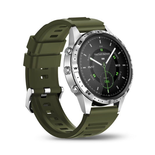 HAMTOD 1.6 inch Waterproof Smart Watch, Support Bluetooth Call / Heart Rate / Blood Oxygen Monitoring / NFC(Silver) - Smart Watches by HAMTOD | Online Shopping UK | buy2fix