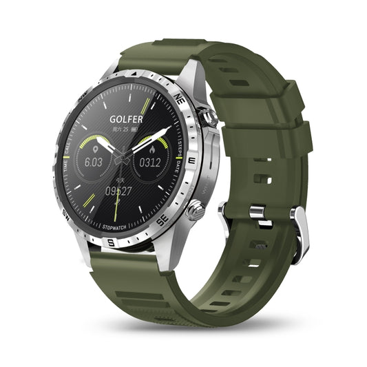 HAMTOD 1.6 inch Waterproof Smart Watch, Support Bluetooth Call / Heart Rate / Blood Oxygen Monitoring / NFC(Silver) - Smart Watches by HAMTOD | Online Shopping UK | buy2fix