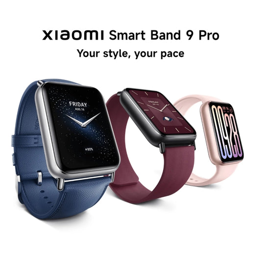 Original Xiaomi Smart Band 9 Pro 1.74 inch AMOLED Screen 5ATM Waterproof Smart Watch, Support Blood Oxygen / Heart Rate Monitor (Pink) - Wearable Devices by Xiaomi | Online Shopping UK | buy2fix