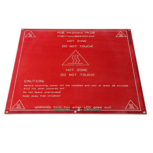 MK2B Heated Bed Prusa Soldered Resistor & LED for Reprap, Mendel - Parts by buy2fix | Online Shopping UK | buy2fix
