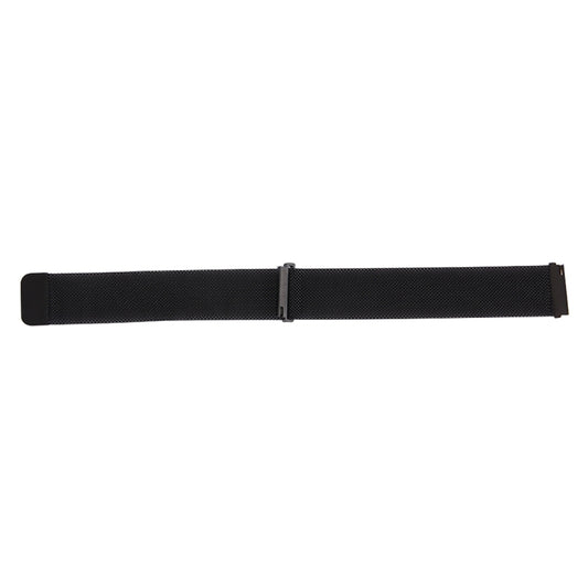 For Samsung Gear S3 Classic Milanese Loop Magnetic Stainless Steel Watchband(Black) - Watch Bands by buy2fix | Online Shopping UK | buy2fix