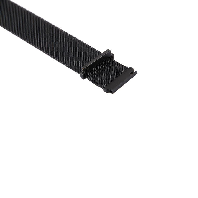 For Samsung Gear S3 Classic Milanese Loop Magnetic Stainless Steel Watchband(Black) - Watch Bands by buy2fix | Online Shopping UK | buy2fix