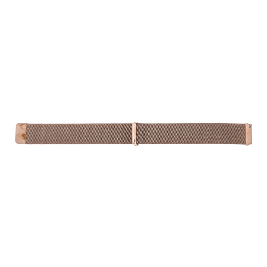 For Samsung Gear S3 Classic Milanese Loop Magnetic Stainless Steel Watchband(Rose Gold) - Watch Bands by buy2fix | Online Shopping UK | buy2fix