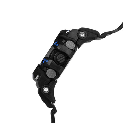 EX16 1.12 Inch FSTN LCD Full Angle Screen Display Sport Smart Watch, IP67 Waterproof, Support Pedometer / Stopwatch / Alarm / Notification Remind / Call Notify / Camera Remote Control / Calories Burned, Compatible with Android and iOS Phones(Blue) by buy2fix