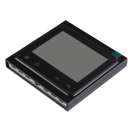 BHT-002GCLW 3A Load Water / Gas Boiler Type LCD Digital Heating Room Thermostat with Time Display, WiFi Control(Black) by buy2fix