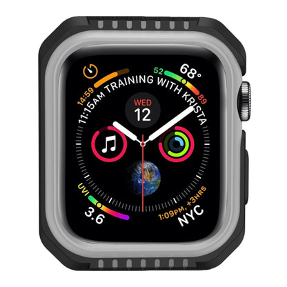 Smart Watch Shockproof Two Color Protective Case For Apple Watch Series 3 / 2 / 1 42mm(Black Grey) by buy2fix