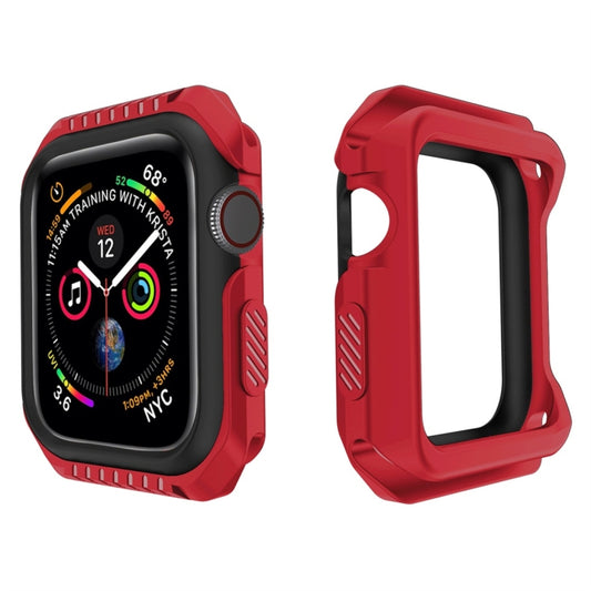 Smart Watch Shockproof Two Color Protective Case For Apple Watch Series 3 / 2 / 1 42mm(Red Black) by buy2fix