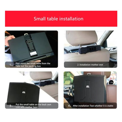 Car Folding Computer Table Chair Back Dining Table - Car Drink Holders by buy2fix | Online Shopping UK | buy2fix