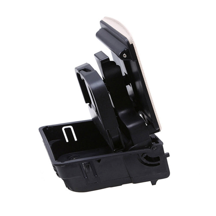 For Volkswagen Golf MK5 / MK6 Car Water Cup Holder Beverage Bracket 1K0862532F (Beige) by buy2fix
