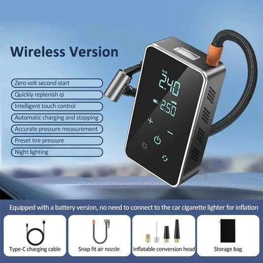 Ozio YX1715S 5000mAh Wireless Version Portable LED Digital Display Smart Air Pump - Inflatable Pump by ozio | Online Shopping UK | buy2fix