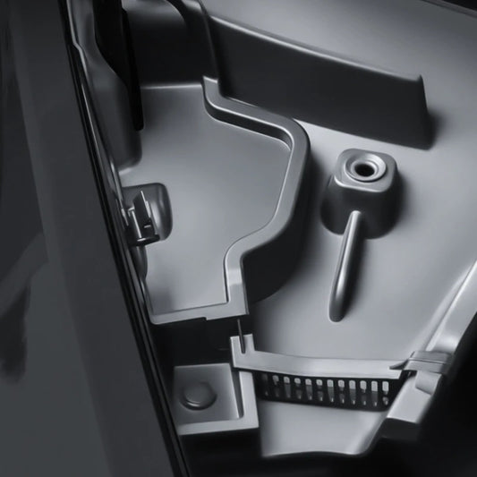 For Tesla Model Y 2021-2023 Car Front Hood Gutter Anti-blocking Protective Cover - Engine Fittings by buy2fix | Online Shopping UK | buy2fix