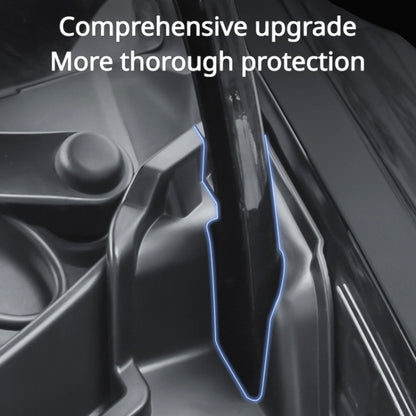 For Tesla Model Y 2021-2023 Car Front Hood Gutter Anti-blocking Protective Cover - Engine Fittings by buy2fix | Online Shopping UK | buy2fix